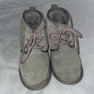 Gray UGG Chukka Boots, Size 5